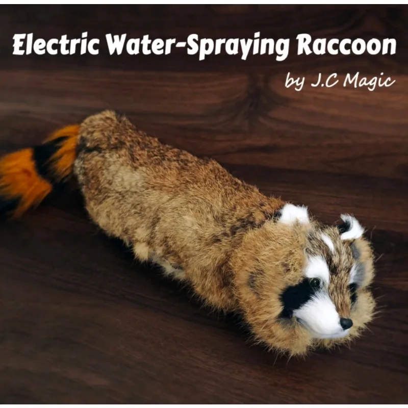 Electric Water Spraying Raccoon Magic Comedy Magic Trick Gimmick Prop Surprise Water Effect Magician Stage Family Performance
