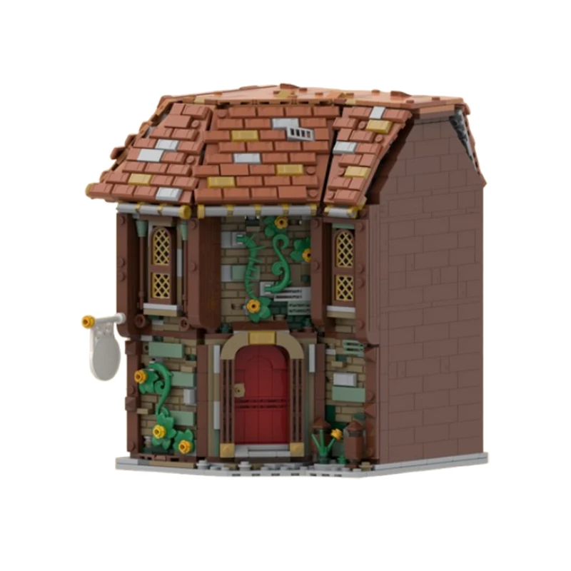 Spot kleine Partikel MOC-166170 Bau Haus Puzzle DIY kreative Spielzeug Modell Dekoration Weihnachts geschenk