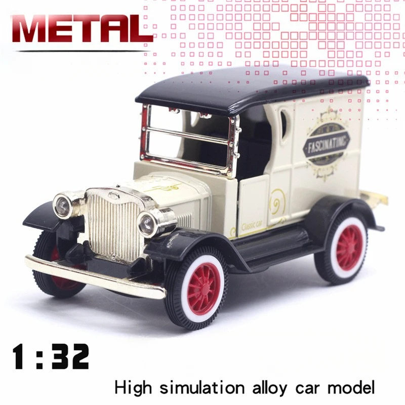 

1 шт., модель автомобиля из сплава в стиле ретро, FT, винтажный автомобиль, металлический автомобиль Ford, подарок для мальчика, коллекция игрушек
