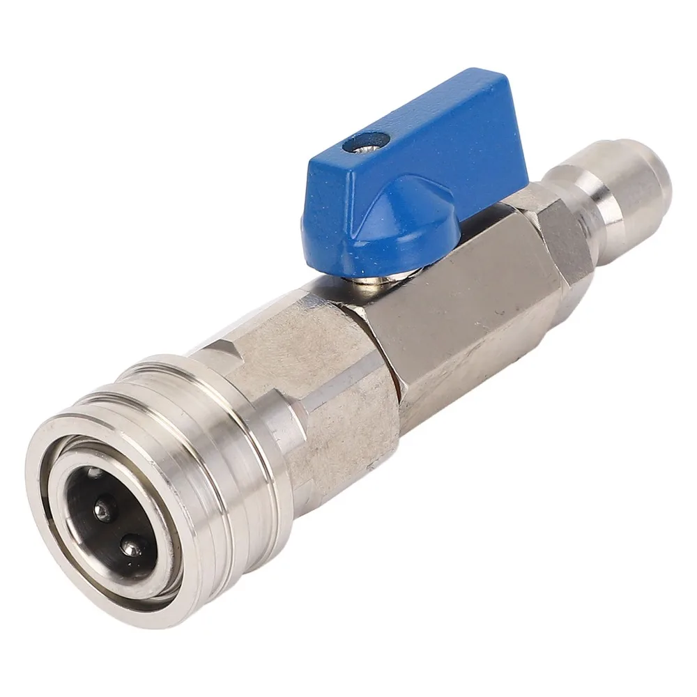 

Шаровой кран для мойки высокого давления из нержавеющей стали 4500PSI 3/8-дюймовый шаровой кран из нержавеющей стали ​ Высокое давление