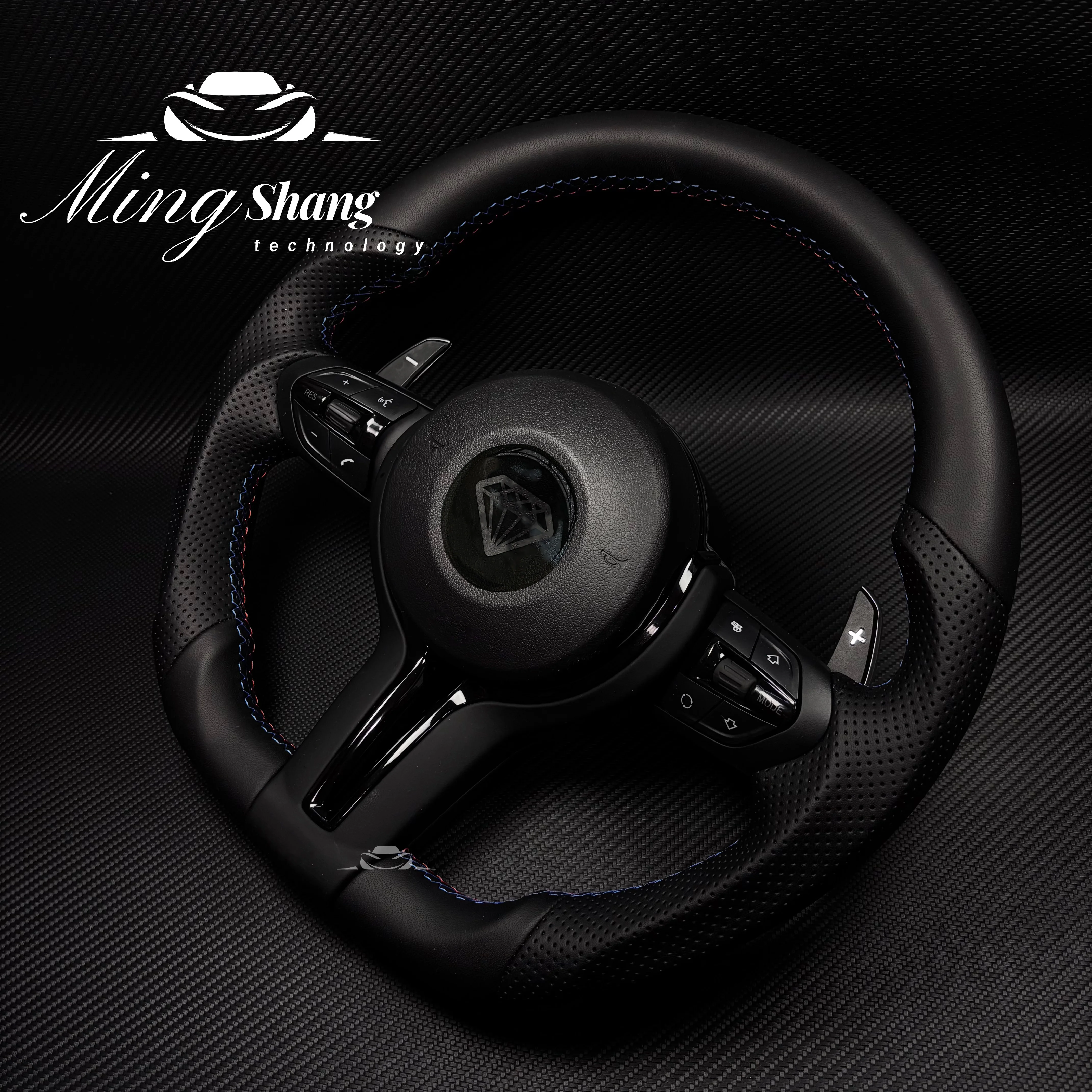 Sport M Steering Wheel for BMW E90 E91 E92 E93 E70 E71 E72 E53 E89 E86 E84 E83 E85 E93 E81 E87 E82 E88 E46 E60 E38 E39 F30 F10M3 view 5