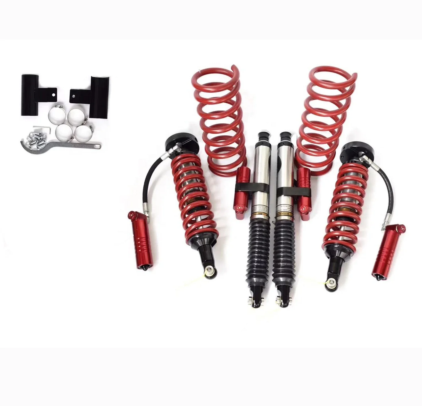 

2.5" Monotube Adjustable Shock Absorber Coilover for Pajero V60/V73/V87/V93/V97 1999+ 0-2" Lift YA636