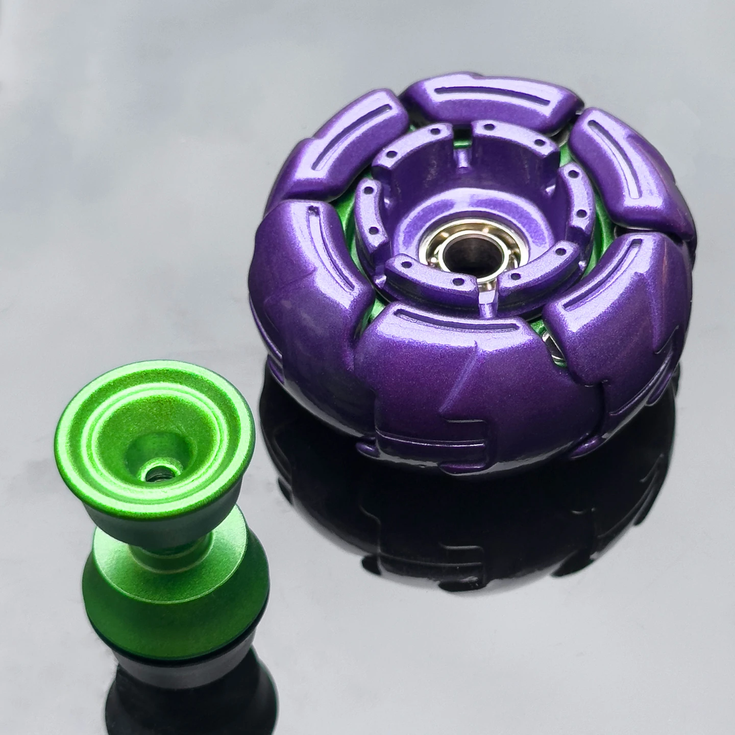 EDC Fidget Spinner Transforming Toy - Innovative Articulated Finger Stress Reliever for Adults, Office Desk Gadget Gift