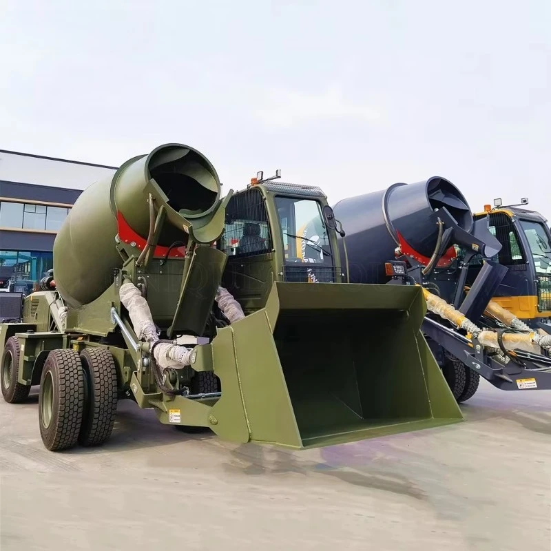 China Hot Sale YG 6.5 M3 Self Loading Rc Concrete Mixer Truck Dimensions Low Price