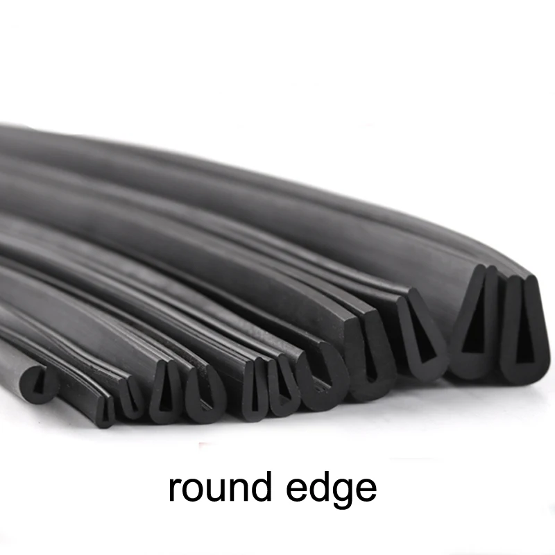 

1-метровый U-образный молдинг из EPDM, защитная резиновая уплотнительная лента, уплотнитель для дверей автомобиля, защита от атмосферных воздействий