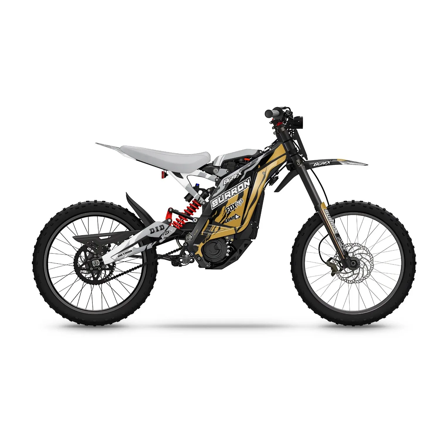 Motorcycle Body Fairing Sticker Decal Protective  eBike eMoto Full Graphic Kit For Surron Light Bee X  Design -53