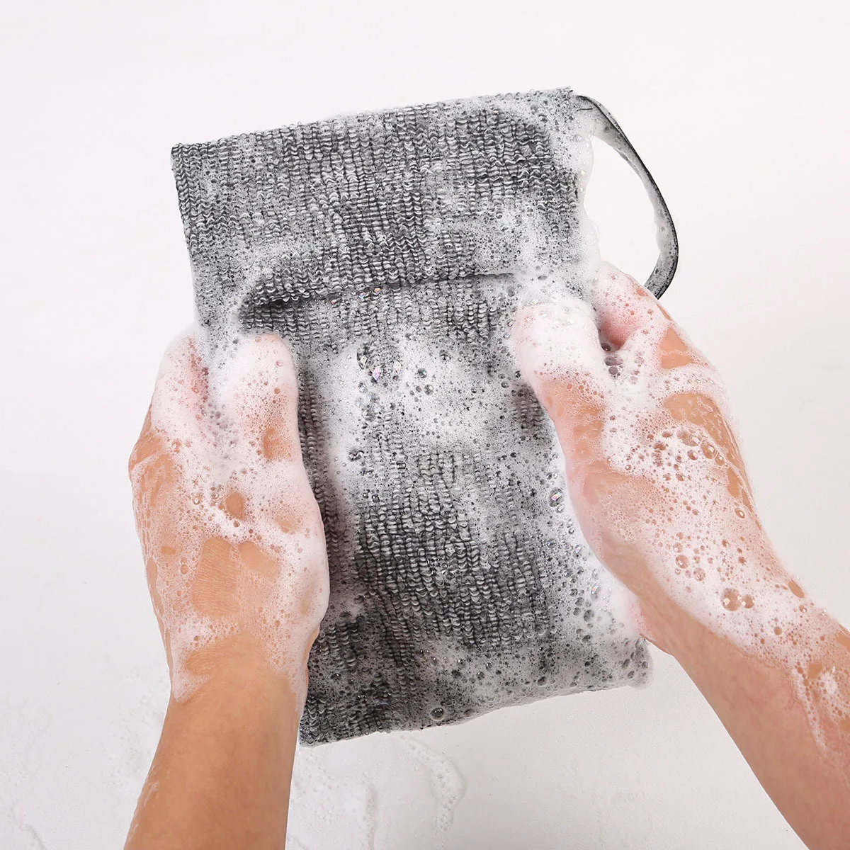 

Нейлоновая пузырчатая сетка, мешок для мыла для стирки, сетчатый мешок для полотенец, сломанное мыло, пузырчатая сетка, сэндвич, инструмент для мытья