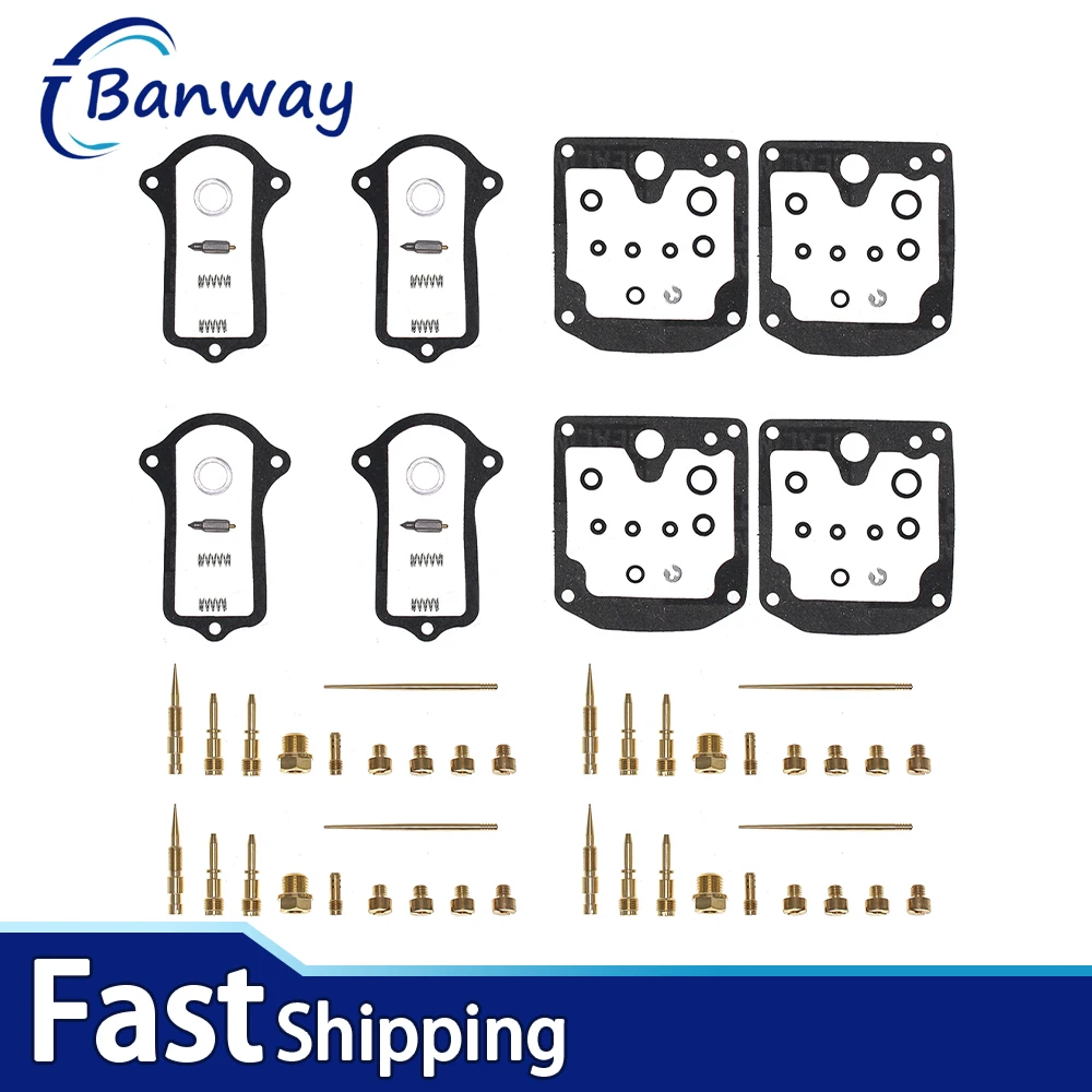 

For Kawasaki KZ650 KZ650C KZ650D KZ 650b 1977-1978 Motorcycle Carburetor Rebuild Repair Kit