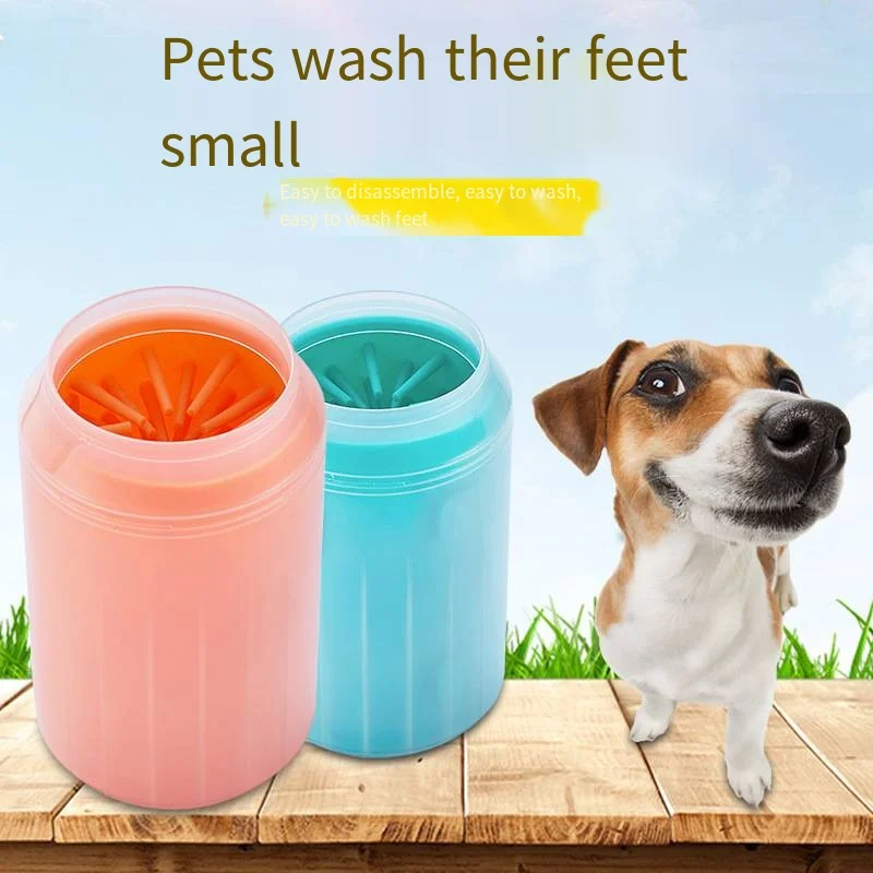 

Dog Foot Cup Paw Washer Cleaner Dog Cat Foot Cleaning Brush Soft Silicone Dog Paw Cleaning Dog Paw Cleaning Bucket Accessories