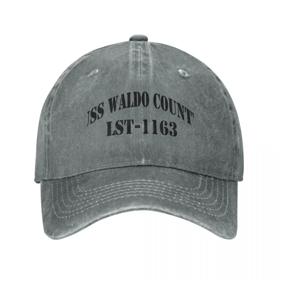 USS WALDO COUNTY (LST-1163) SHIP'S STORE Cap Cowboy Hat trucker hats women's winter cap Men's