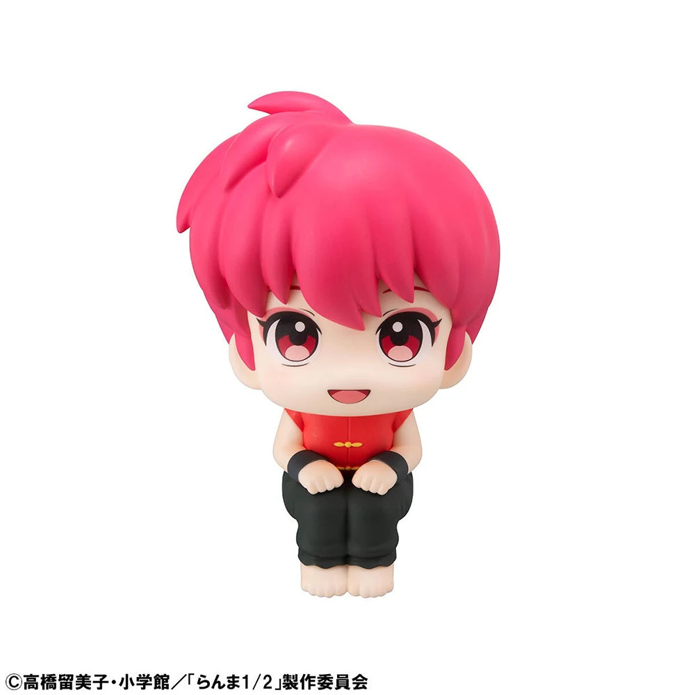 Original MegaHouse Look Up Ranma 1/2 champú 11CM MH versión Q figura de Anime PVC modelo juguetes coleccionables