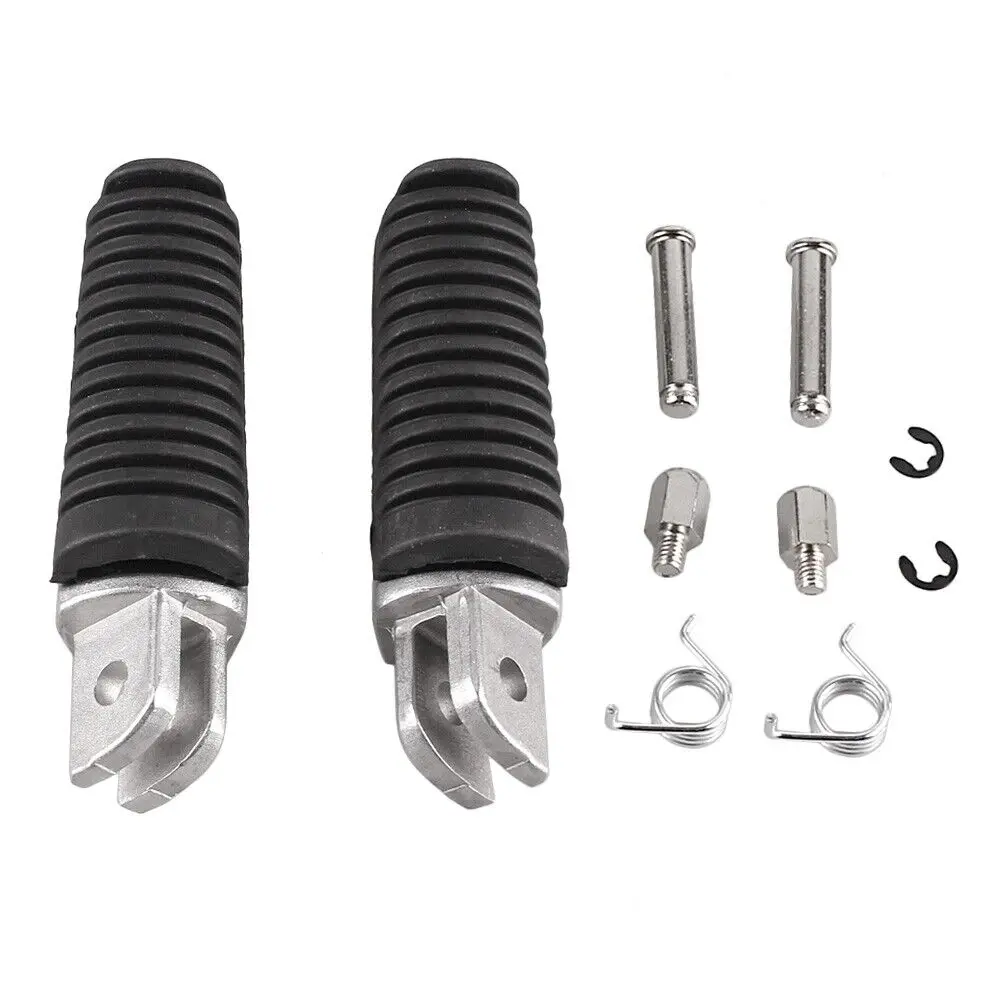 

1 Pair Front Rider Foot Pegs Footrest Pedals For Yamaha FZ6 FZR FZS XJ 600 N/S Wear Resistant Motorcycle Accessories