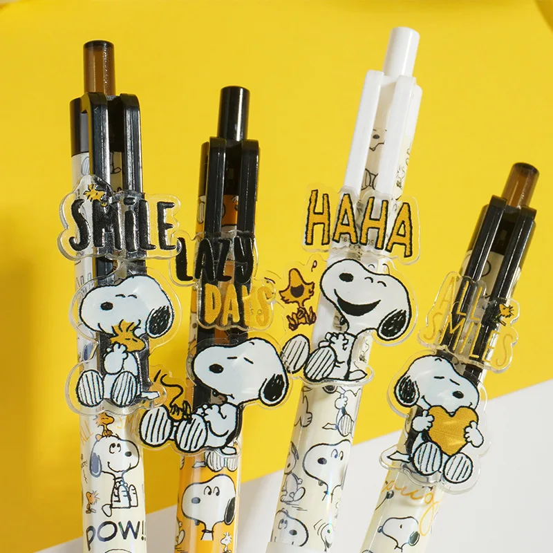 Imagem -03 - Desenhos Animados Snoopy Tuile Lápis Mecânico para Estudantes Desenho e Papelaria Esboço Alunos Bonitos Exame para Crianças Atacado 05 mm 28 Pcs