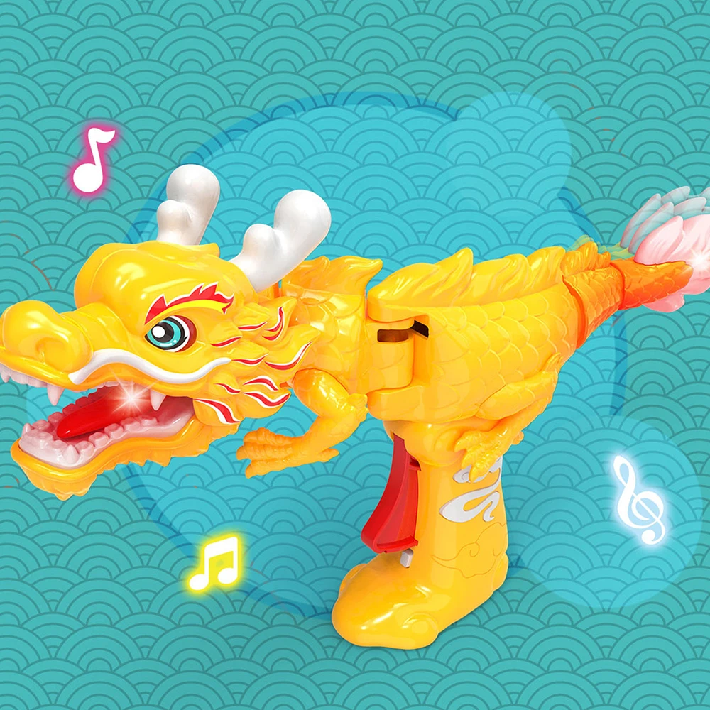 

Biting Mouth Design Dragons Toys Peronalized Press-type Plaything For Parks