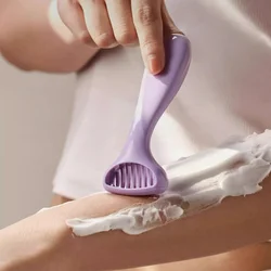 Maquinilla de afeitar axilar para niña, recortadora de pelo Manual, cuchillo de afeitar seguro para niños, para quitar el pelo corporal del Bikini de la pierna del hombre, maquinilla de afeitar