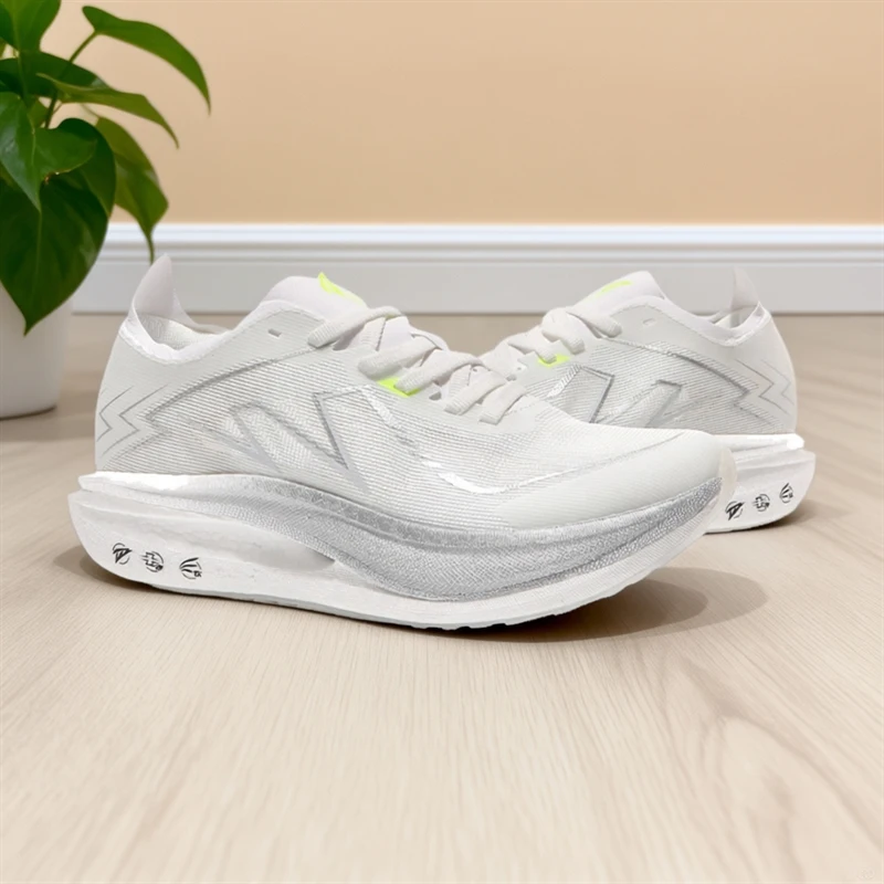 

Special carbon sole shoes for student sports Couple's high-elasticity shock-absorbing professional track and field running shoes
