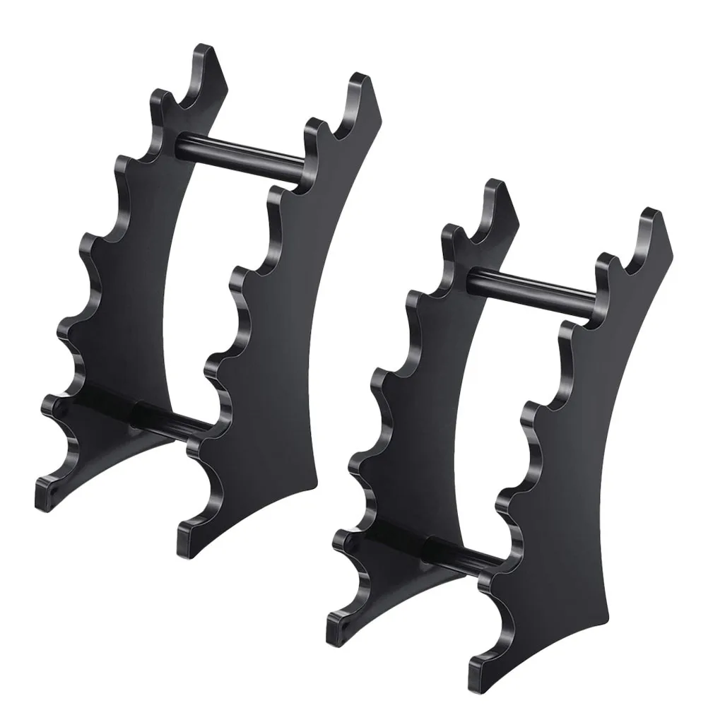 2 pezzi espositore a forma di arco portapenne in acrilico premium per penne stilografiche per lucidalabbra per sopracciglia pennelli per trucco vendita al dettaglio