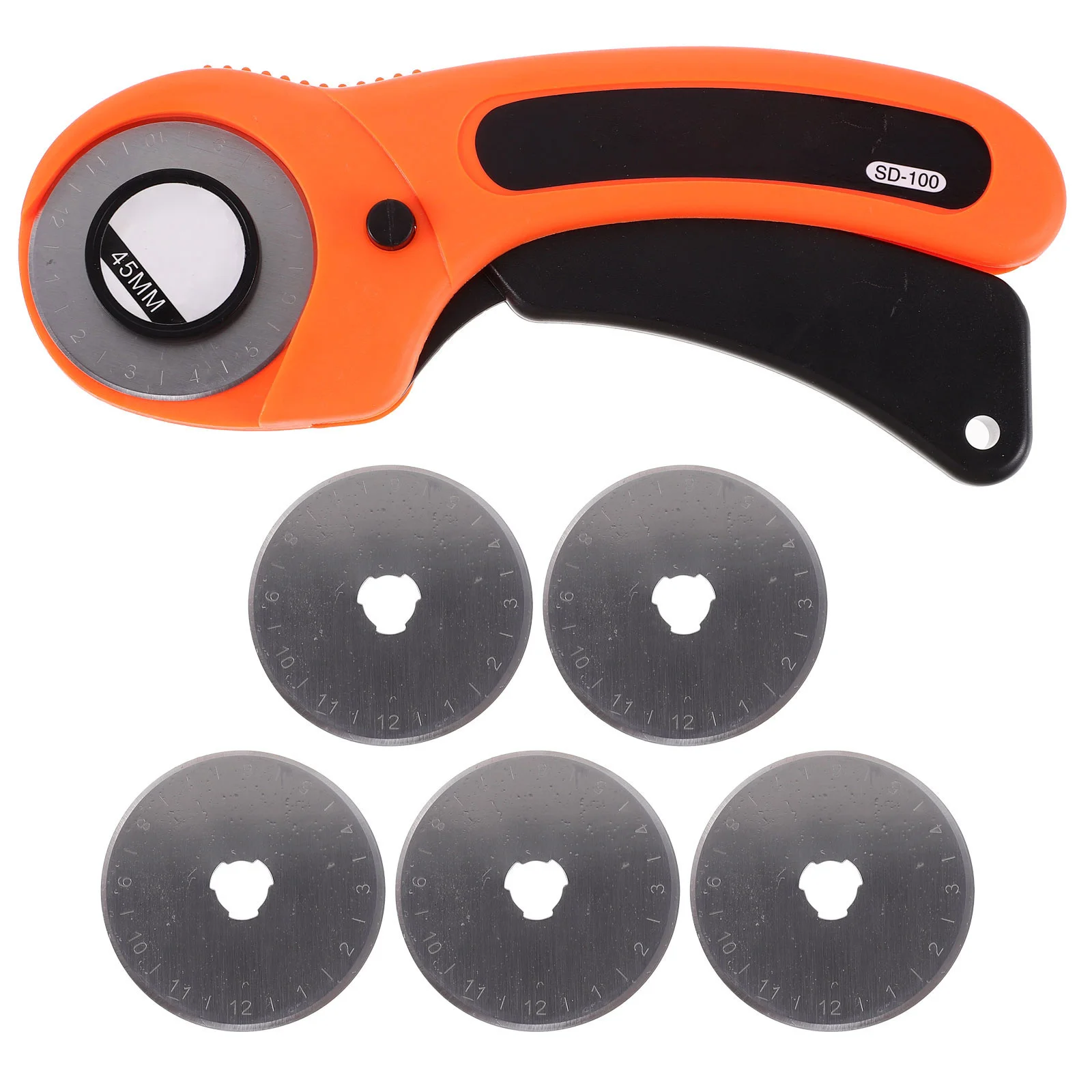 

1 set 1 Set Rotary For Fabric Replaceable Blade Round Rolling Cutter Sewing Tool Cloth Cutting Supplies Household Fabric Cutter