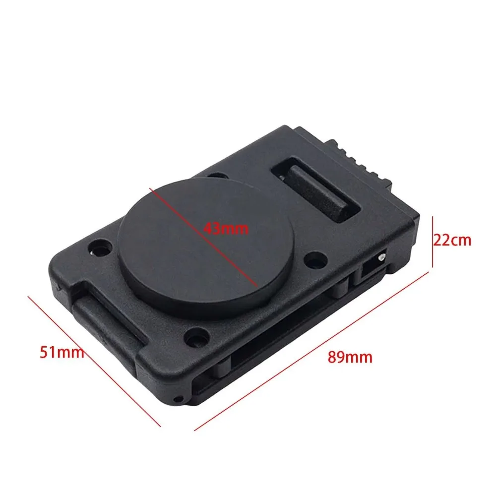 Hochwertiger, rutschfester Werkzeugholster-Gürtelclip aus Metall mit Schnellzugriff, magnetischer Werkzeughalter, abnehmbare, verstellbare Gürtelschnalle