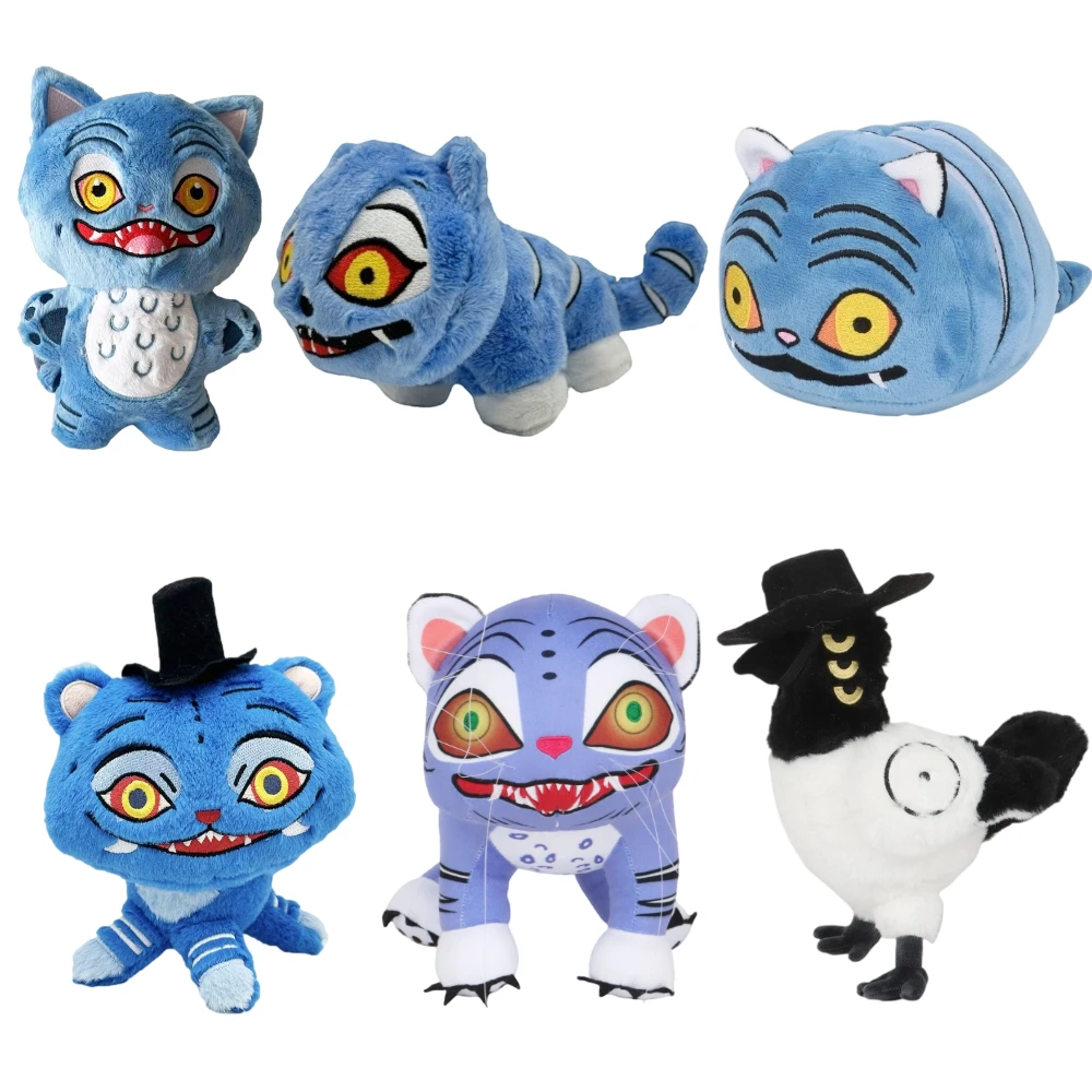 

2025 Demon Hunters Tiger Plush Toy Demon Hunters Kpop Accessories Toy Tiger Plushie Doll K Pop Demon Hunters Merch Birthday Gift