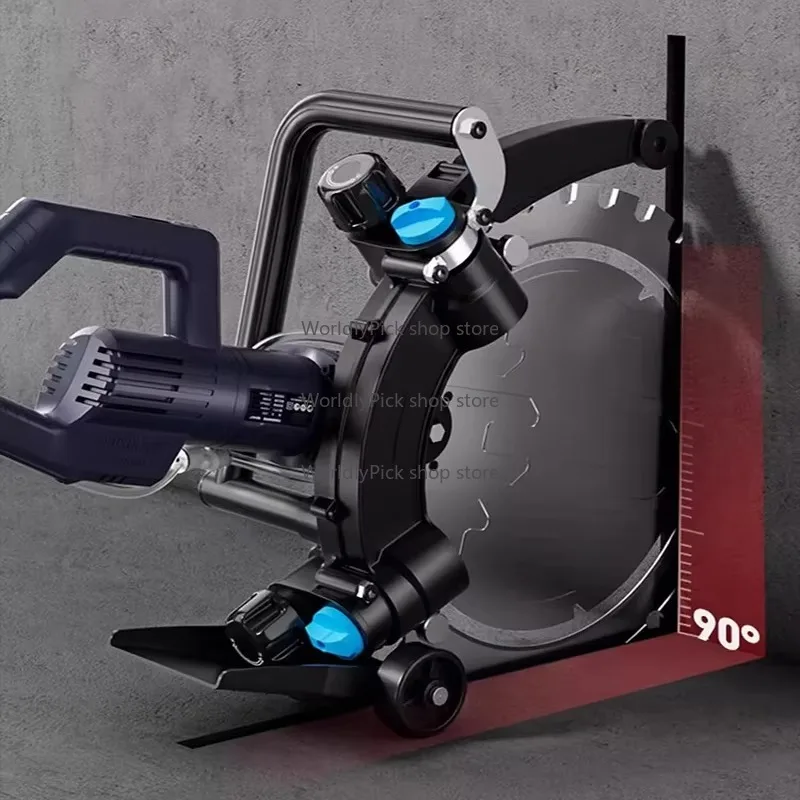 Электрическая кольцевая пила высокой мощности 4500 Вт, многофункциональный станок для резки бетона и камня, инструмент для резки стен