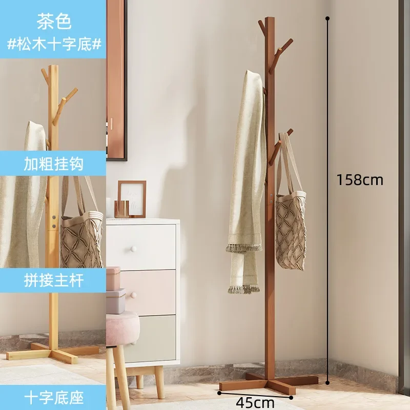 Clothing Rack Perchero Shelf Clothes Hanger Ropa Plegable Pared Coat Racks Hangers Bedroom Furniture Floor Standing Perchas