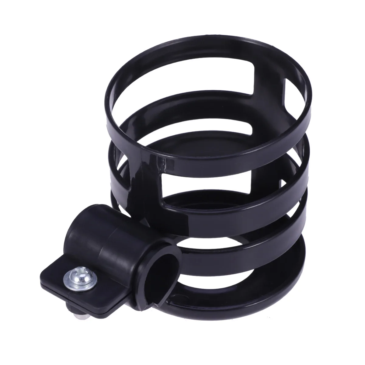 عربة زجاجة رف حامل زجاجة بلاستيكية سوداء للدراجات الكراسي المتحركة الدراجات البخارية مشوا عربة حامل مشروبات ركوب الدراجات #5