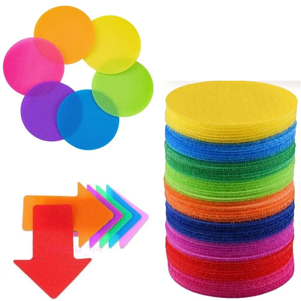 30Pcs Round Carpet Spot Marker For Teacher Early Educational Classroom Sit Spots Carpet Markers Toy Gift For Child Teaching Tool