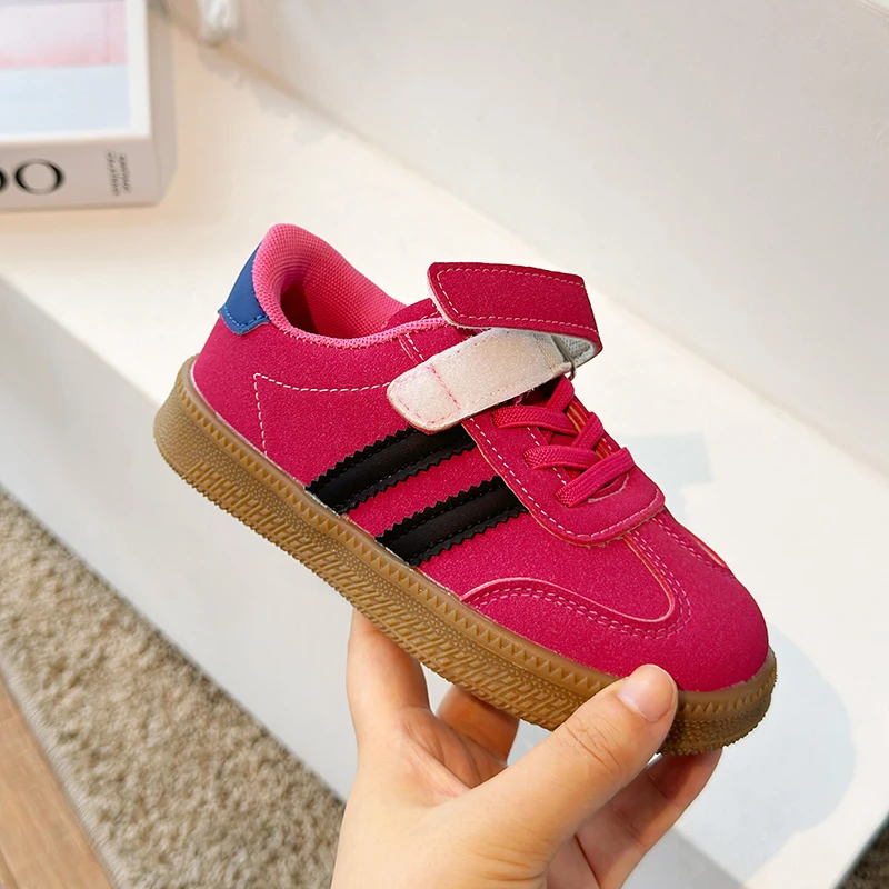 

Fashion Sport Shoes For Children PU Leather Ergonomics Kids Sneakers Soft-soled Children's Sneakers Boy's Girl's Tennis Shoes