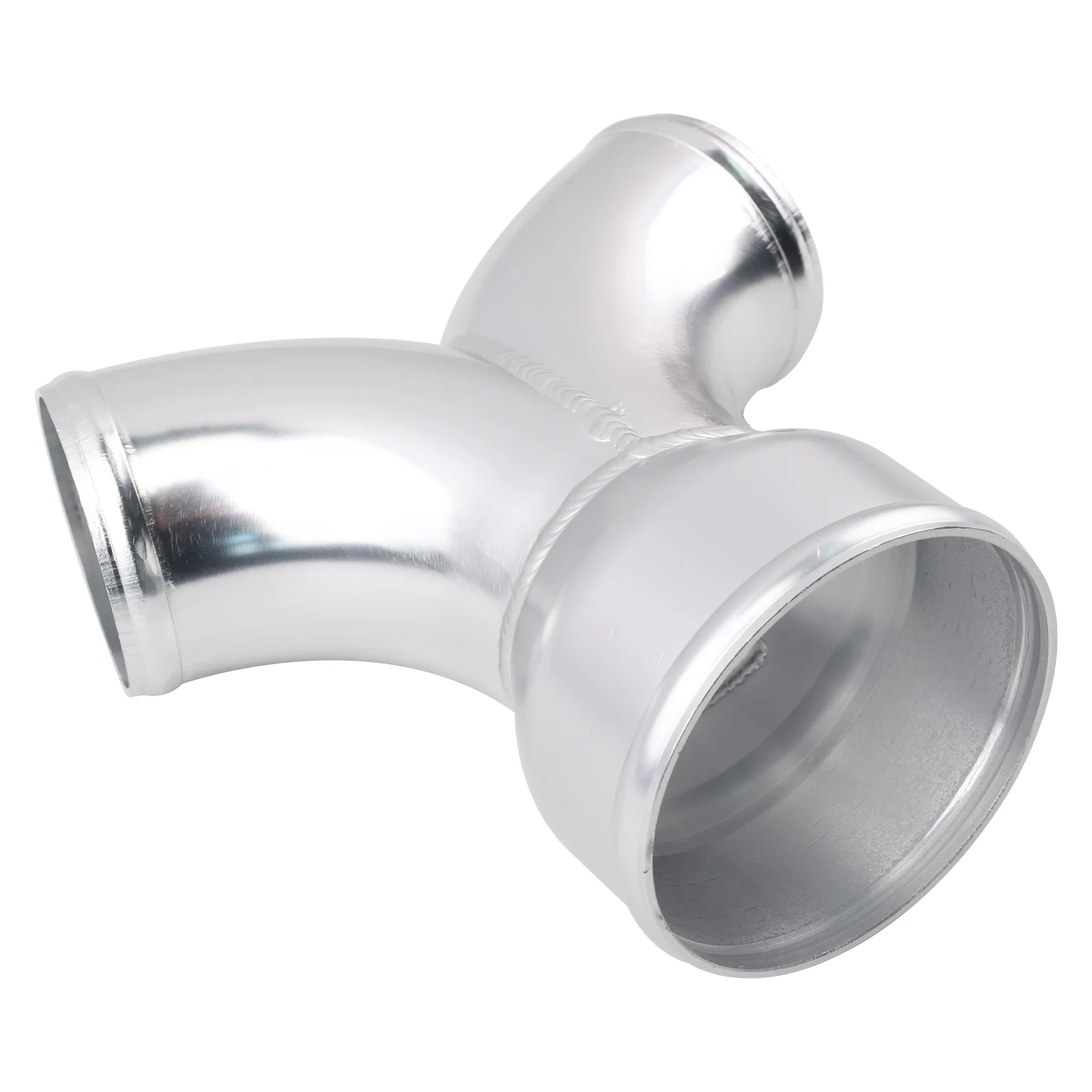 أداء الألومنيوم Y الأنابيب المزدوجة 2.5 "إلى 3" مدخل هواء بارد التوأم توربو المبرد الأنابيب اكسسوارات السيارات