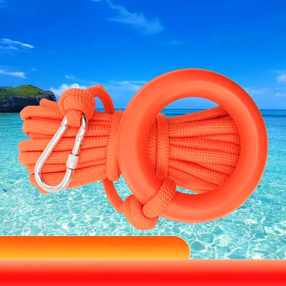 Floating Rescue Rope Water Safety Line Reflective Nylon Cord For Boating Sailing Kayaking Swimming Pool Emergency Gear view 6