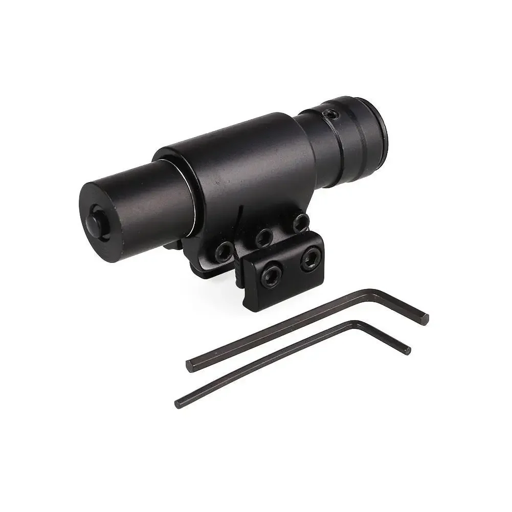 Mira láser roja de 11mm/20mm, puntero óptico para pistola, Rifle, accesorios de caza