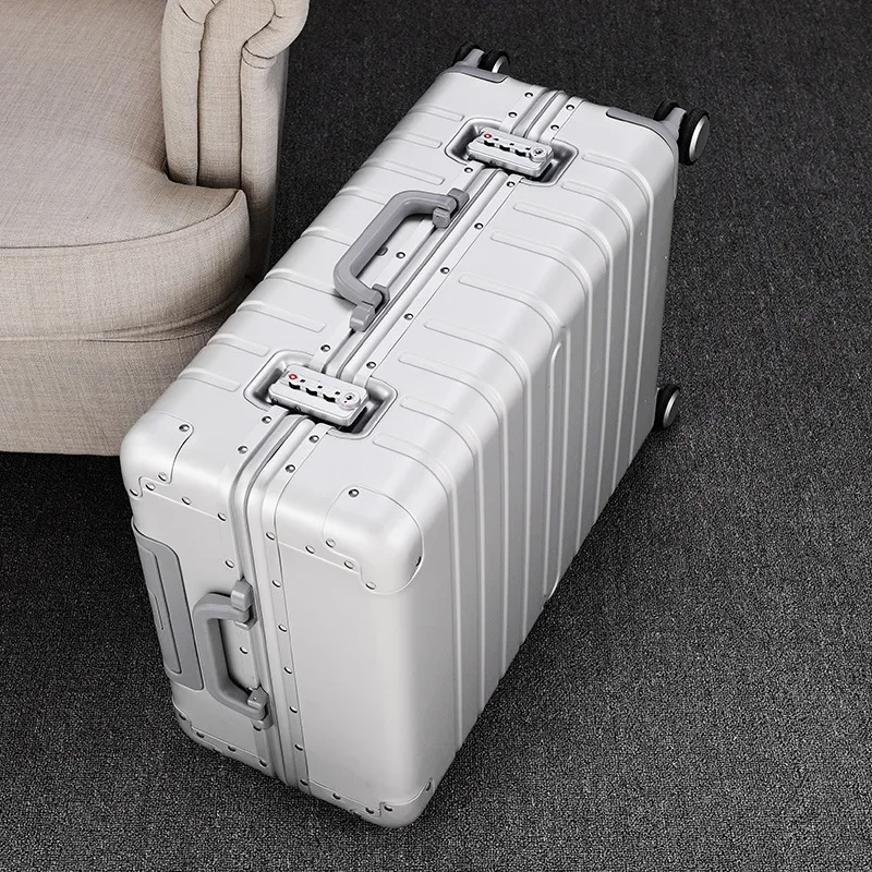 100% Aluminum Travel Suitcase 24\