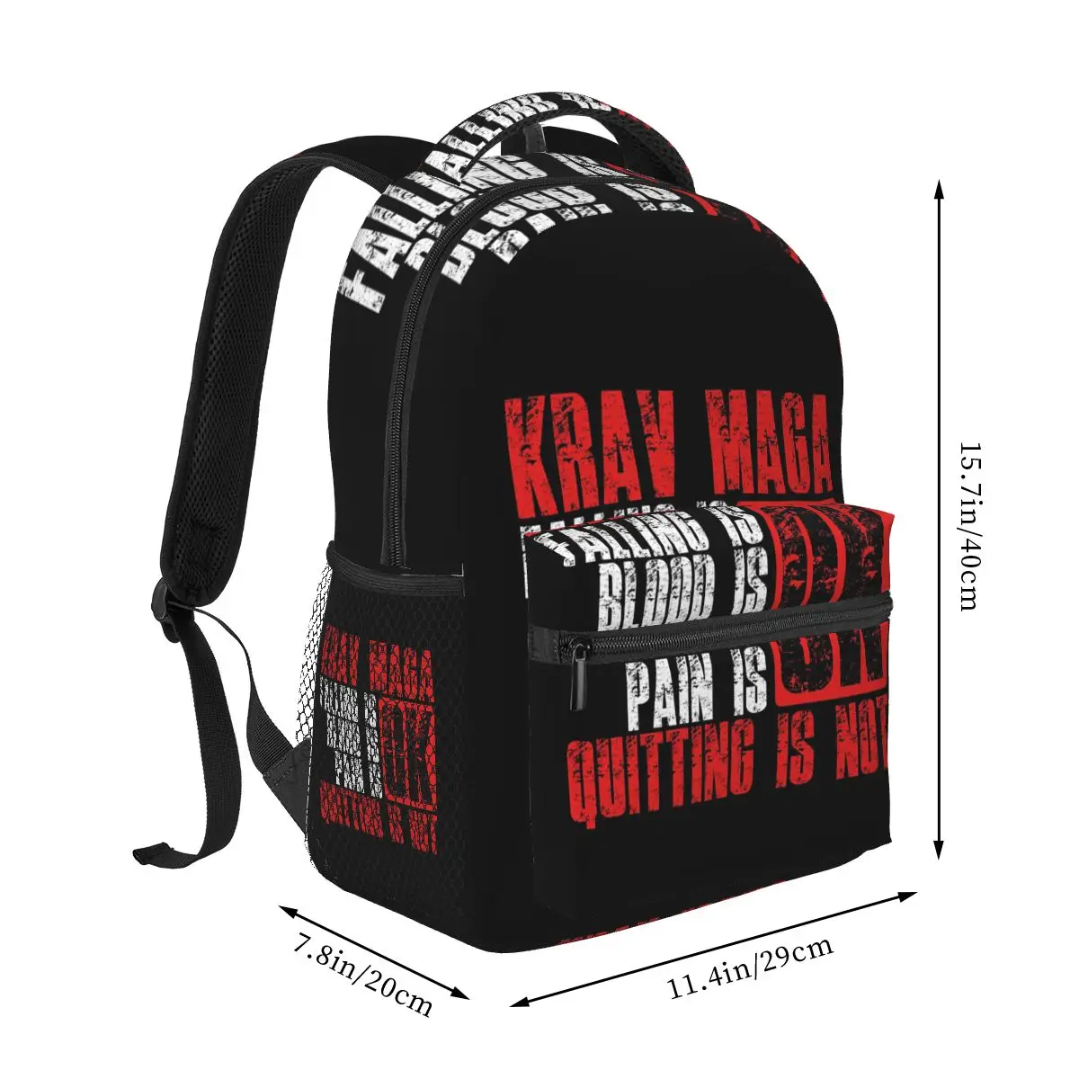 Krav Maga Training Mixed Martial Arts Combat Sports Backpacks Boys Girls Bookbag Children School Bags Rucksack Shoulder Bag