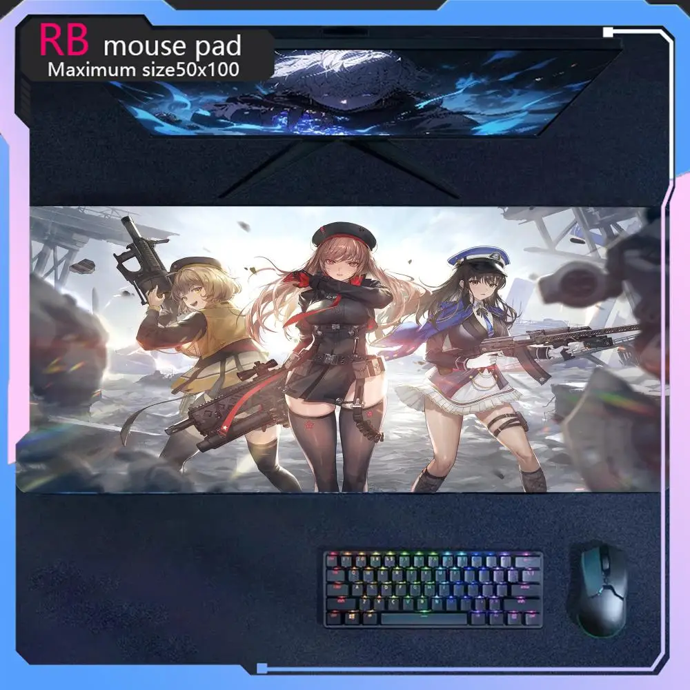 MousePad NIKKE Mouse Pad Comic and electronic PCgame mouse pad is convenient to use, with non slip and wear-resistant sizeNIKKE