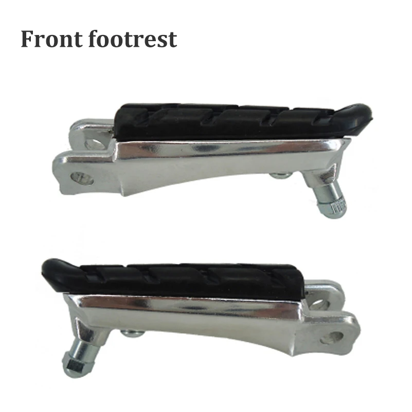 Motorcycle Front Foot Pegs Footrests Black Pedals for the phantom storm front eye CB190R