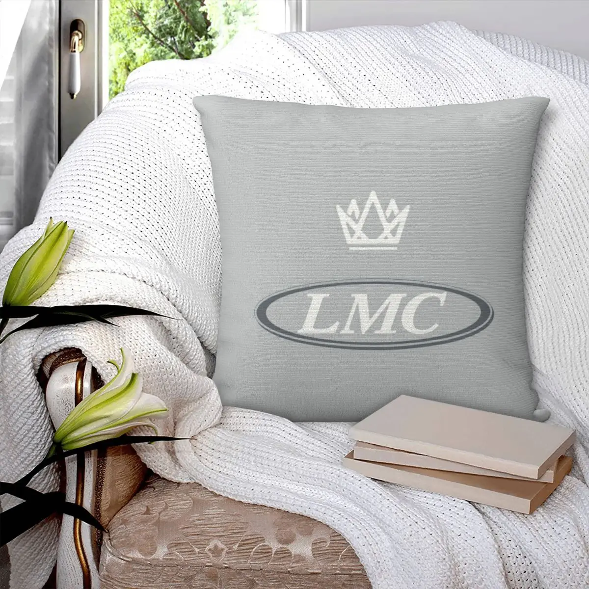 

Lmc Square Pillowcase Pillow Cover Polyester Cushion Decor Comfort Throw Pillow for Home Living Room