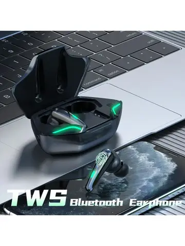 G11 Bluetooth Headphones Gaming Wireless Bluetooth Headset Earphone Bluetooth Earbuds HIFI With Mic Charging Box Free Shipping