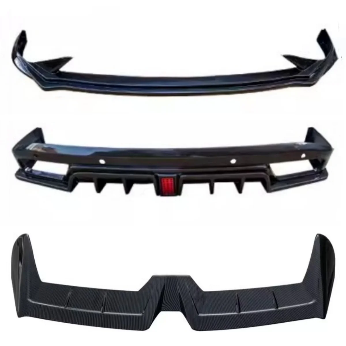 Front lip Rear lip Tail wing for EXEED AtlantiX Stellar 23-24 modified Carbon fiber Auto small surround Body kit Car Accessories