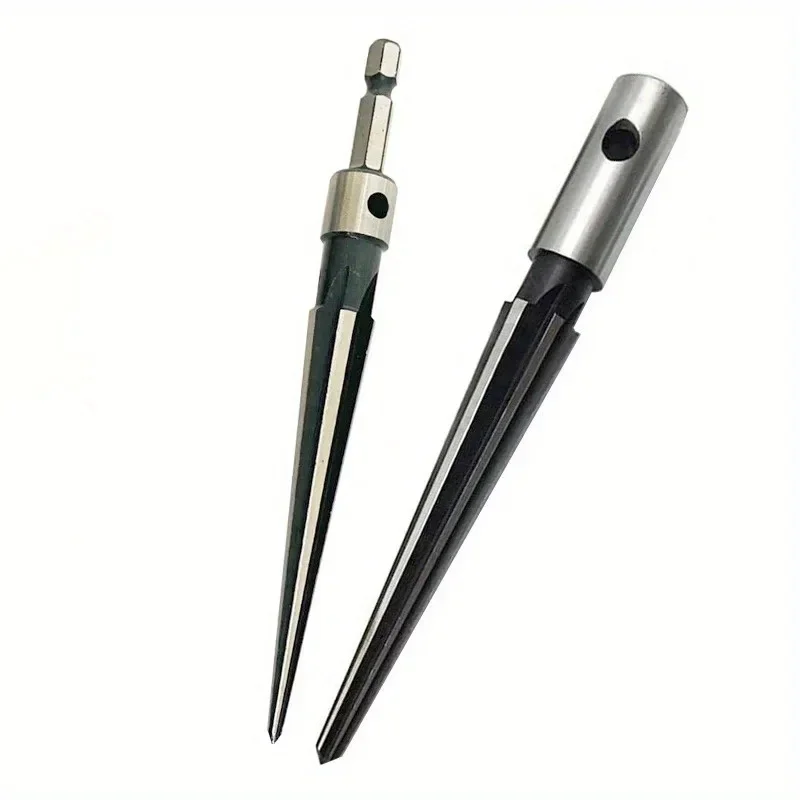 

Hexagon/Round 3-13mm/5-16mm Hand Taper Reamer, Woodworking T-shaped Hole Opener