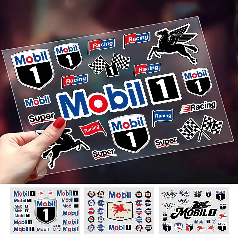 

FOR MOBIL Long Lasting Waterproof Reflective Sticker Scratch Conceal Fit Motorcycle Car Helmet Fridge Decals