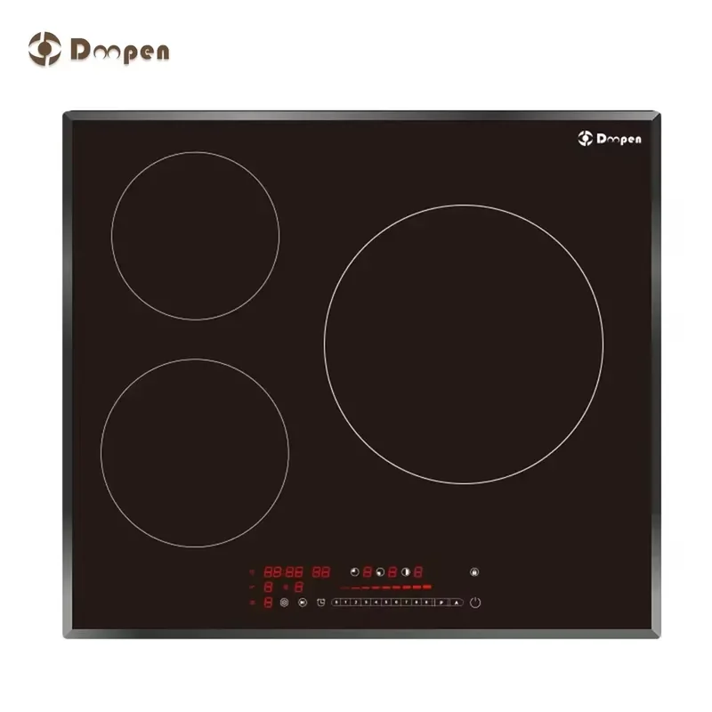 60Cm 220V 3 burner smart induction cooker with a large cooking area, type drop
