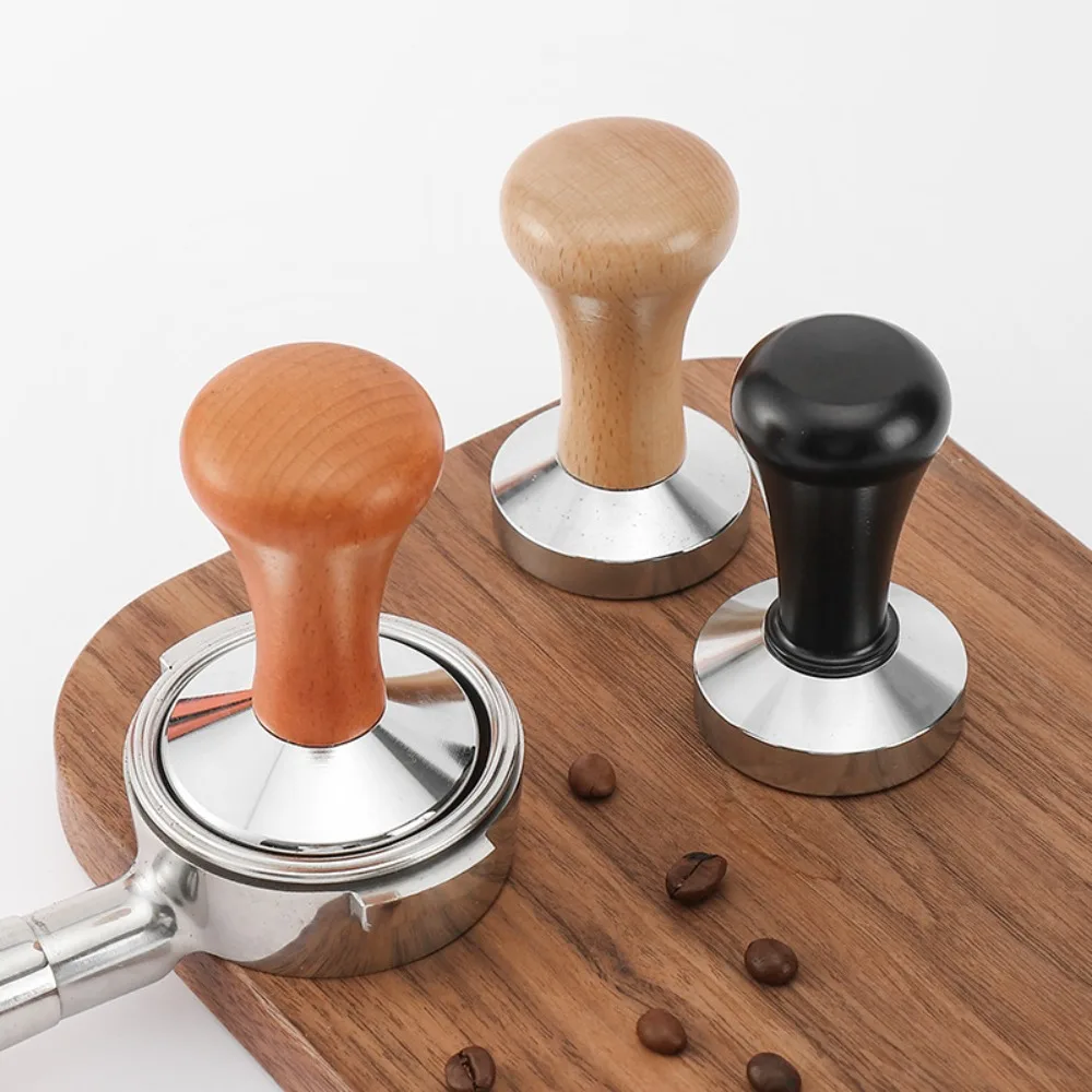 Stainless Steel Espresso Coffee Tamper New Powder Hammer Coffee Tampers Pressure Tamper Coffee Tool High Quality