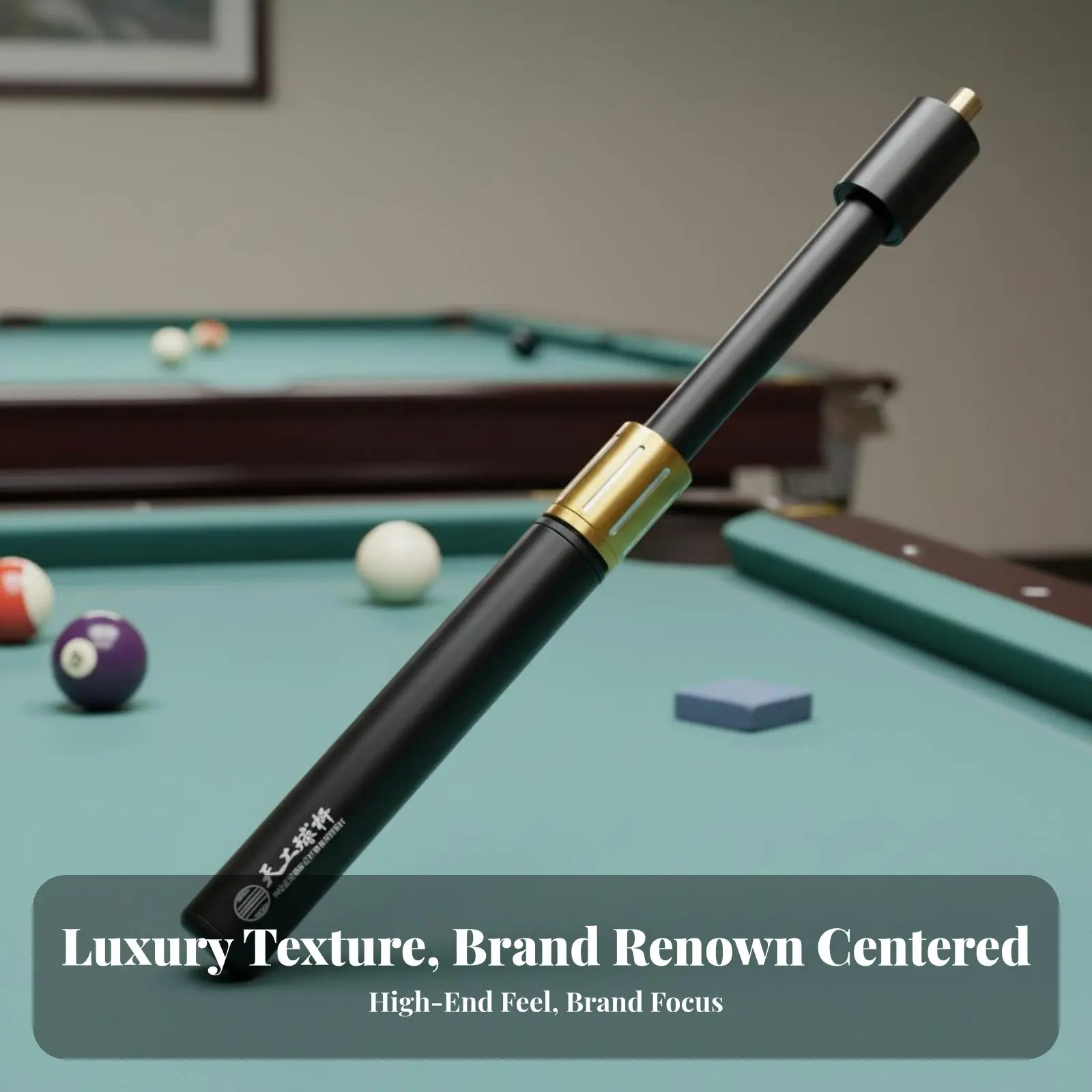

Snooker Cue Extension Extended Reach Pool Cue Extension Billiards Equipment Portable Secure Fit for Game Room, Tournaments