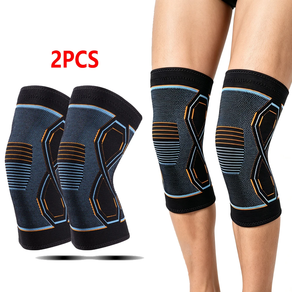 Compression Knee Sleeve,Best Knee Brace Support for Sports, Running, Jogging, Basketball,Arthritis，Injury Recovery,Men and Women