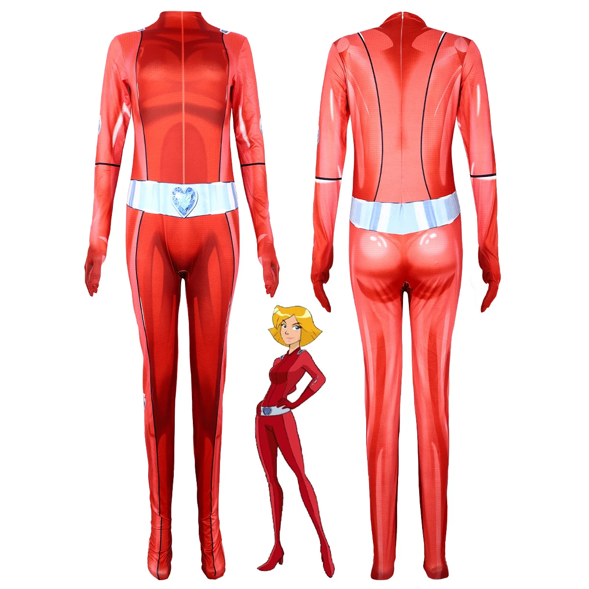 Women Totally Family Spy Cosplay Samantha Simpson Clover Ewing Alexandra Mandy Zentai Uniform Girls Super Spies Costume