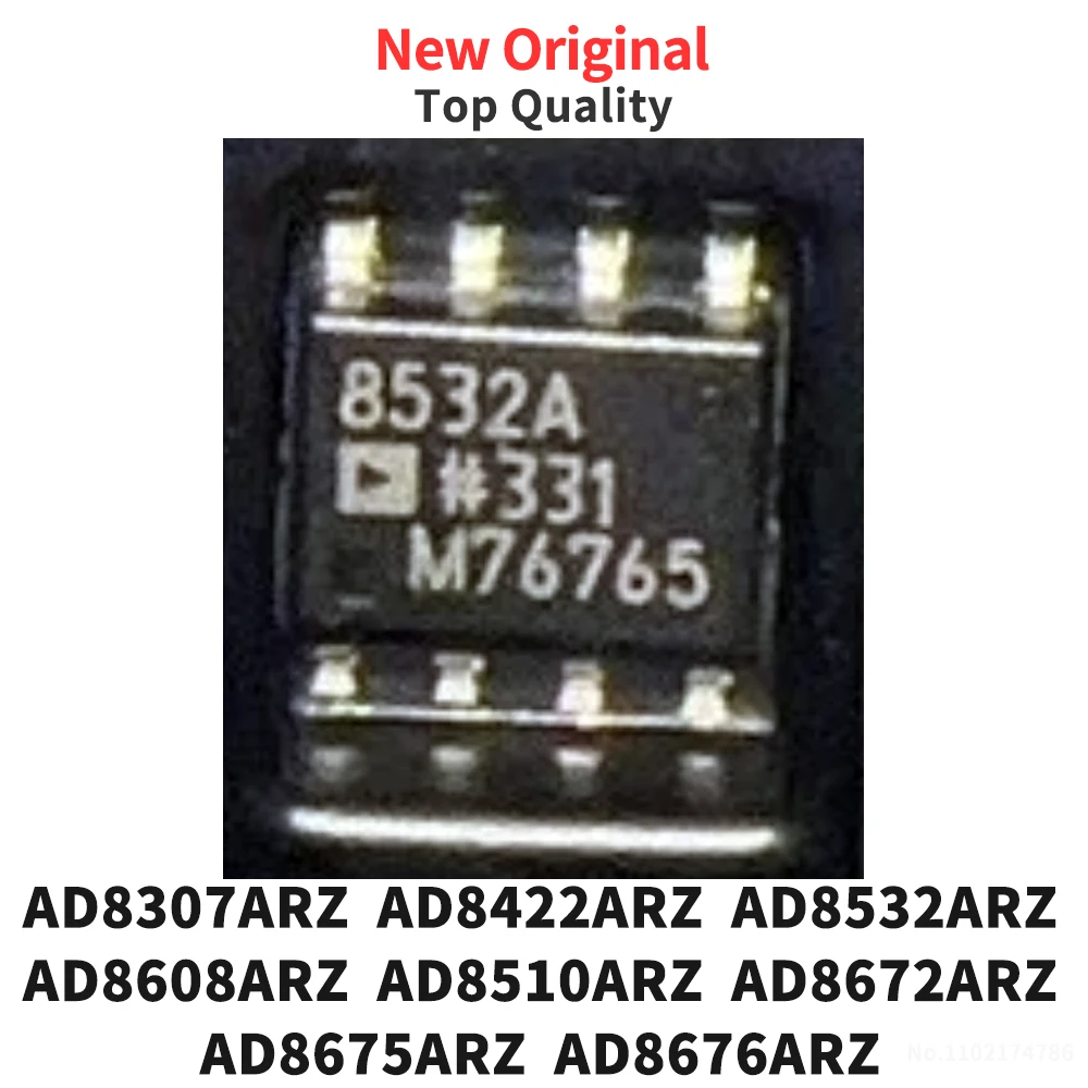 (1 Piece) AD8307ARZ AD8422ARZ AD8532ARZ AD8608ARZ AD8510ARZ AD8672ARZ AD8675ARZ AD8676ARZ SOP New Original
