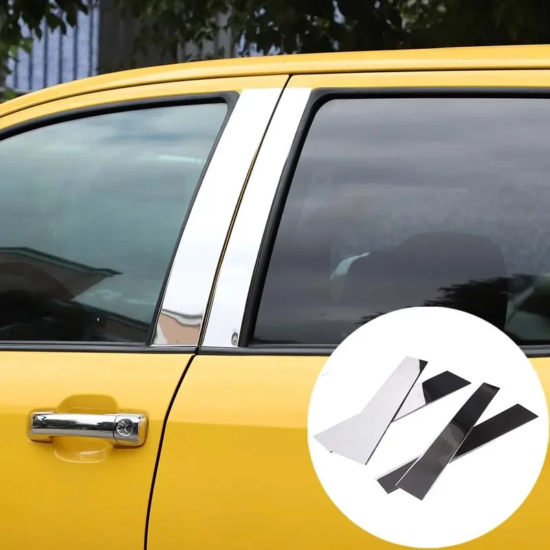 

B Pillar Decorative Cover Middle Pillar Cover Decor B Pillar Panel Trim Stickers For Toyota Tundra XK50 Sequoia XK60 2007-2021
