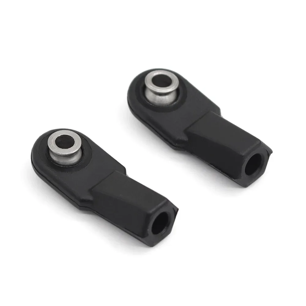 10 pièces en plastique M4 embout de bielle boules de liaison tête de Joint pour 1/10 Rc voiture chenille axiale Scx10 Ii 90046/47 Trxs Trx4 Trx6