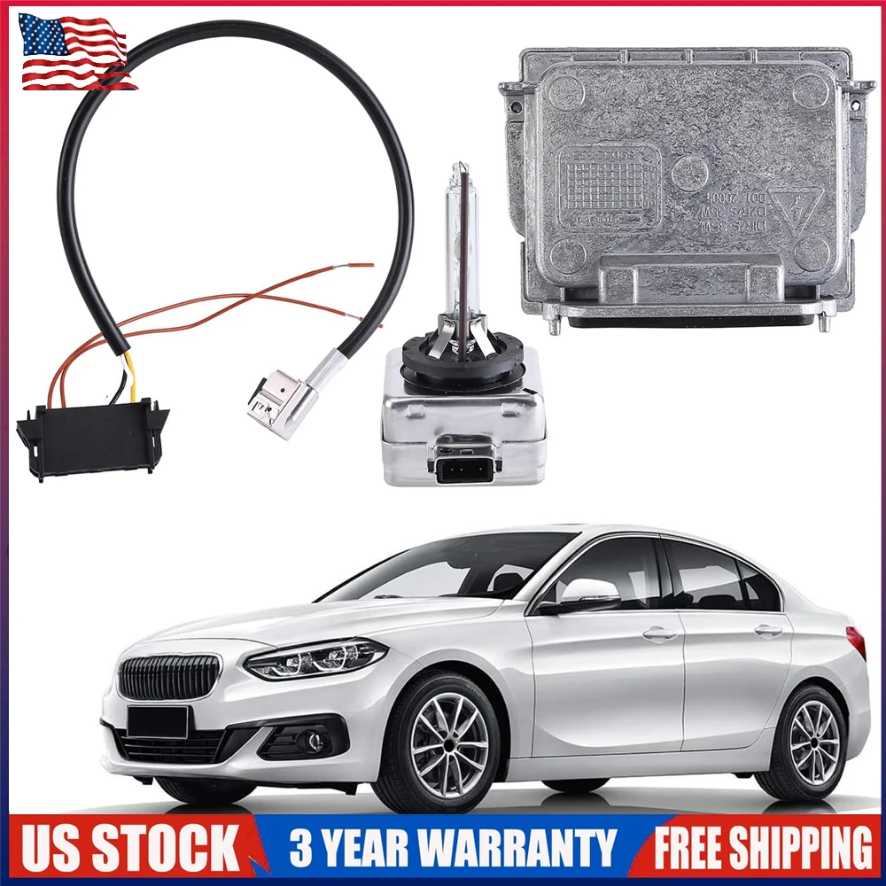 New Car Xenon HID Headlight Ballast With Ignitor Plug & D1S Bulb 89034934 For Audi Q7 BMW 1 Series M 125i 128i 130i 135i VW Passat Volvo XC60 Buick Enclave GMC Acadia Jeep Grand Cherokee  4L0907391 4L0907391A